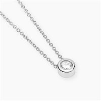 Collana Mabina Donna in Argento Diamante Lab Grown 0.18 Ct 553862 - 553862